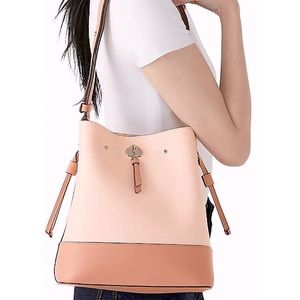 Kate Spade ♠️ Genuine Leather New Large Bucket Bag Crossbody